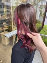 ブランシェ 高蔵寺店(BRANCHE)&nbsp;☆インナーカラー☆チェリーレッド【北川】