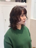 シュク 高円寺(SYUK)&nbsp;ウルフパーマ/レイヤー/レディースパーマ【SYUK高円寺】kanna