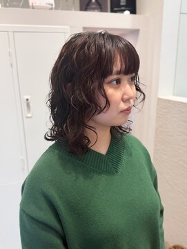 シュク 高円寺(SYUK) ウルフパーマ/レイヤー/レディースパーマ【SYUK高円寺】kanna