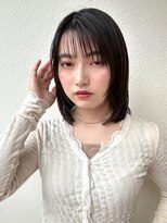 モッズヘア 越谷(mod's hair)&nbsp;ダークアッシュ/ミディアムレイヤーカット/大人ガーリーp越谷