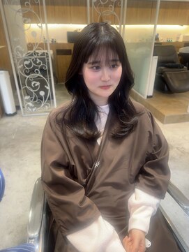 チュール バイ ラランジェ 横川店(ture by LARANJE) 巻いて仕上げることで大人ガーリーに!