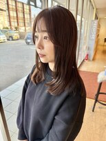 シンク 豊中店(sync)&nbsp;レイヤーカット/顔まわりカット／髪質改善