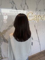 カペリベラグラマラス CapelliBellaGLAMOROUS&nbsp;ロング/レイヤー/ブラウンカラー