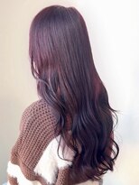 サラジュ 仁川店(SARAJU) 【ダブルカラー特化】今田担当 ブリーチなし×暗めワインレッド