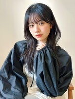 シンス 銀座(since) レイヤーカット/巻き髪パーマ/顔周りレイヤー/小顔似合わせ