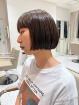 オン キャナルシティ博多前店(on) 【晴音】ミニボブ/チョコレートブラウン/20代