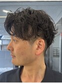 MEN’S/シャドウパーマ/ニュアンスウルフ/藤沢美容院