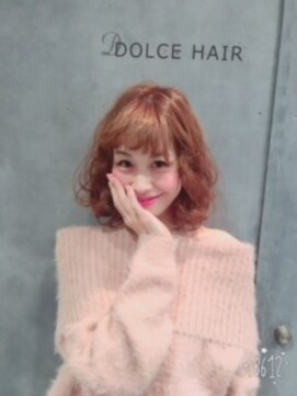 ドルチェヘアー 今里店(DOLCE hair) 切りっぱなしBOBガーリー