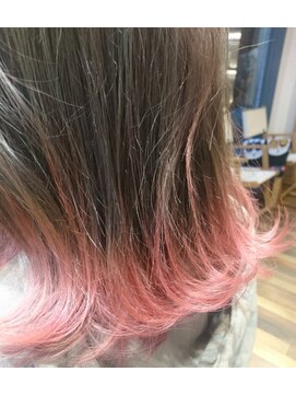 グッデイ ヘアー(GOOD DAY HAIR) 【GOOD DAY HAIR】《ベビーピンクグラデーション》　下北沢
