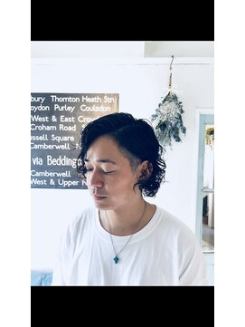 アトリエ ブルー(L'atelier blue) ウエットxパーマ