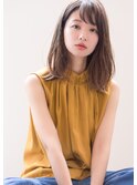 黒髪小顔前下がりワンレン切りっぱなしボブ☆ボルドーグレージュ