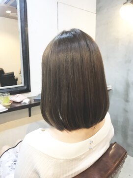 エトネ ヘアーサロン 仙台駅前(eTONe hair salon) 【eTONe】30代40代大人のロングボブ