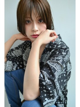 ヌード(NUDE) 「NUDE」 #小顔 大人かわいい ナチュラルボブ