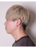 メンズシルバーベージュ