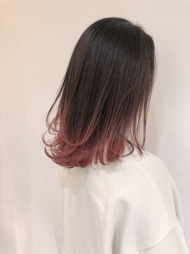 アライブ ハラジュク(ALIVE harajuku) 【ALIVE harajuku】ピンクベージュグラデーション　ryota