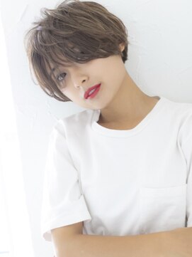 プライズ 池袋店(prize) ダブルバング大人ボブ丸みショートひし形シルエット斜めバング1