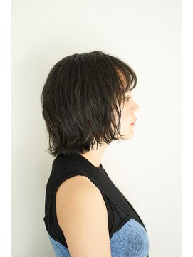 ジュール 銀座(Joule) セピアグレージュ×ゆるふわボブ[銀座]