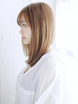 ヘアメイク ナル(hair make nalu) ツヤ感ワンカールスタイル