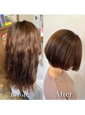 【髪質改善】 栗さんの髪質改善♪[髪質改善/トリートメント]