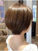 ショートスタイル/イメチェン/似合わせカット/フルバング