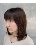 ホワイトグレージュ/ デジタルパーマ【 本郷/ 春日】