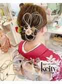 水引きアップ【振袖】レンタル＋ヘア¥12500～→¥12300～