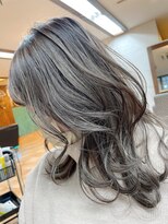 ヘアー デザイナーズ クルー ドルフィン(HAIR DESIGNERS CREW dolphin) White emogrey