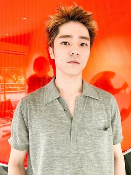 サル 代官山(SAL) 【SAL】マシンガンケリーがやってそうなツートンカラー＊菅原誠