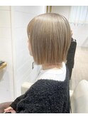 ハイトーングレージュカラー♪