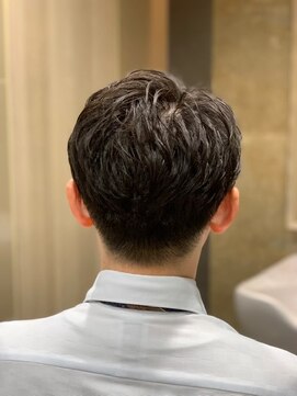 ヒロギンザ 六本木店(HIRO GINZA) ツーブロックビジネスショートスタイル