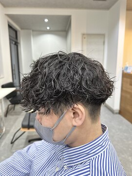 フゥ 宇都宮(FeU) 波巻きスパイラル/メンズパーマ/ツイストスパイラルパーマ