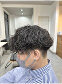 波巻きスパイラル/メンズパーマ/ツイストスパイラルパーマ
