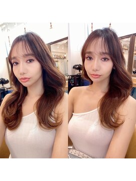 ロンドアベニール 北千住(Lond avenir) 韓国風くびれヘア　ブリーチなし　西田大樹