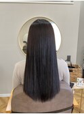 髪質改善ストレート