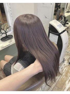 オーガスト ヘア ネイル(AUGUST hair nail) 20代30代横浜美髪×ブリーチなしカラー