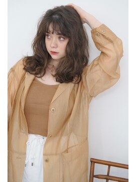 パール(PearL) 【PearL】抜け感ウェーブパーマ/20代30代40代ヘア