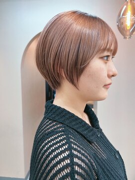 シビバイレボ(CIBI by revo) 地毛風カラー/ナチュラルレイヤーカット/ショートボブ[船橋]