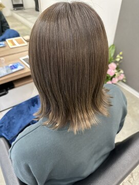 ラシク(Rashiku) 【Rashiku】ブリーチなしで創るオリーブベージュ☆