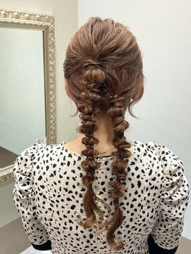 エムサロン 前橋川原(emusalon) 【maho】twin 編みおろし♪