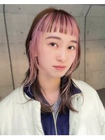 レコ 渋谷(LECO)&nbsp;インナーカラーハイトーンピンク