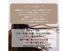 プレジール(Plaisir)の雰囲気（髪と頭皮を美しく健康に保つために、アルカリ＆ジアミン除去を！）