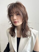 バイオレットジェム(Violet`jem) ハイレイヤーウェーブ/柔らかベージュブラウン AN-11