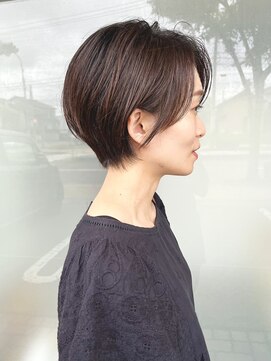ヘアスペース クレール(hair space clair) 【clair清水恭平】30代40代50代似合わせショートカット/襟足改善