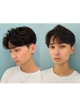 髪質・骨格に合うメンズカットでスタイリングも簡単♪顔の印象を左右する眉毛カットもお任せください◎