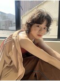癖毛風パーマ