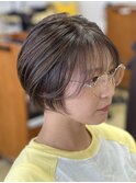 丸みショート