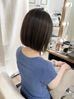 ネオリーブ チロル 横浜西口店(Neolive CiroL.)&nbsp;大人ボブ　赤み消し シアーグレージュ 【miku】