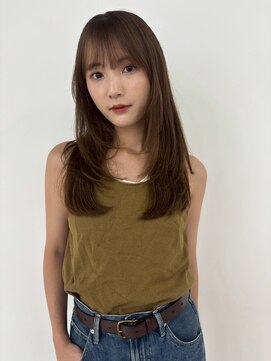 ユーフォリア 青山(Euphoria) 大人ベージュカラー&レイヤーカット