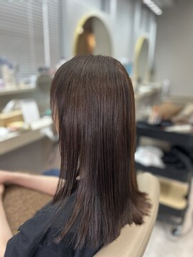 アオ 花咲町(a-o) サラサラツヤストレート♪