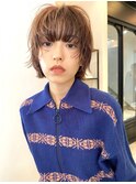 【表参道sheta中澤】ハッシュカットボブウルフレッドブラウン